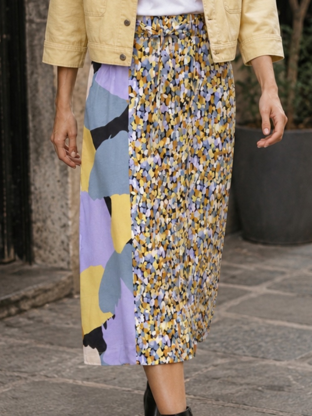 NWT | Skunkfunk | Pastel Colored Maxi Skirt | Size 6 - Picture 2 of 9